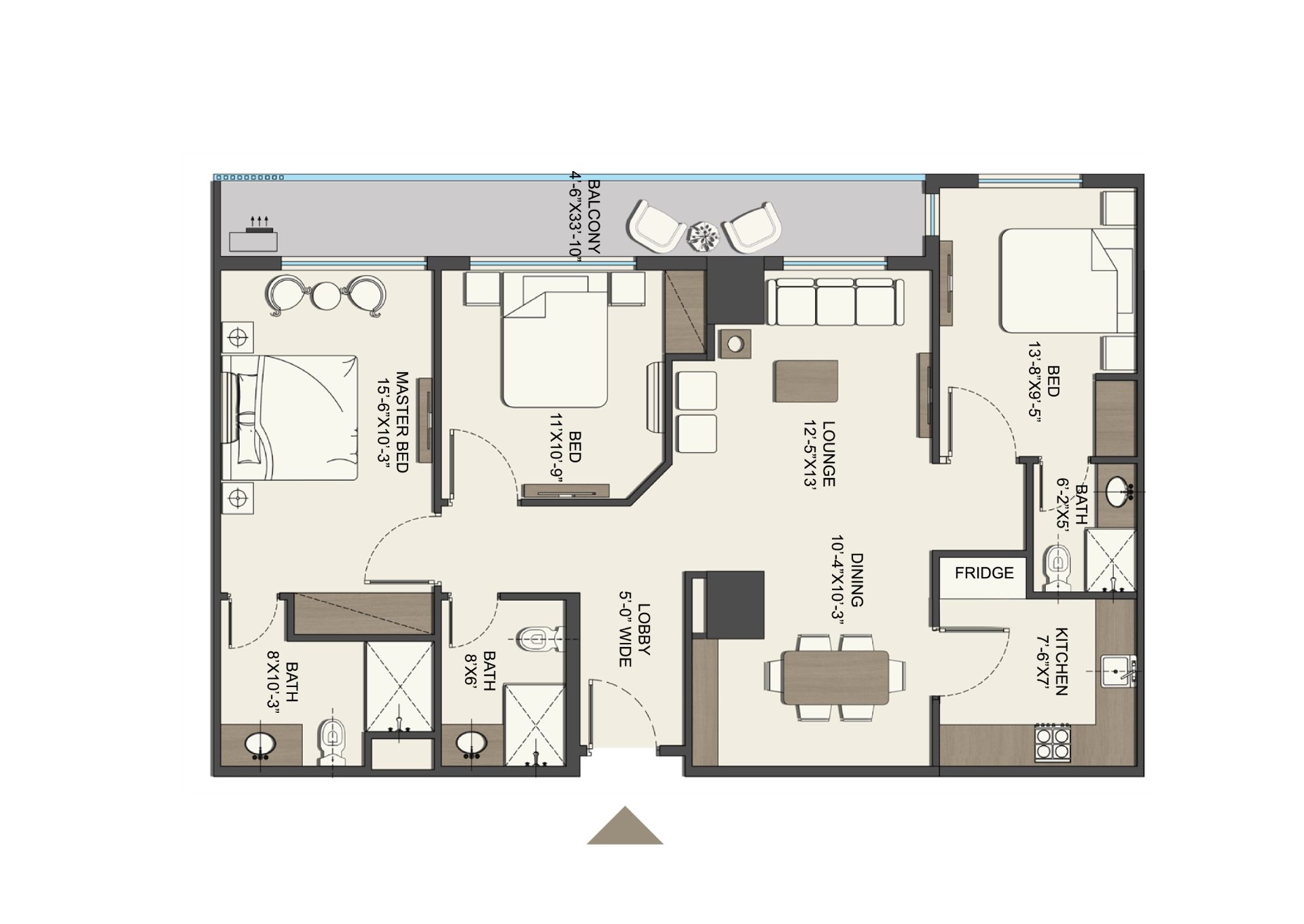 3BHK-3